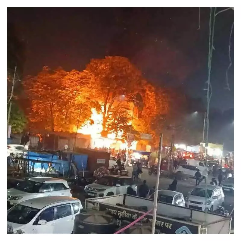 Bokaro Market Fire: Rs 26 Lakh Loss Highlights Power Theft Crisis