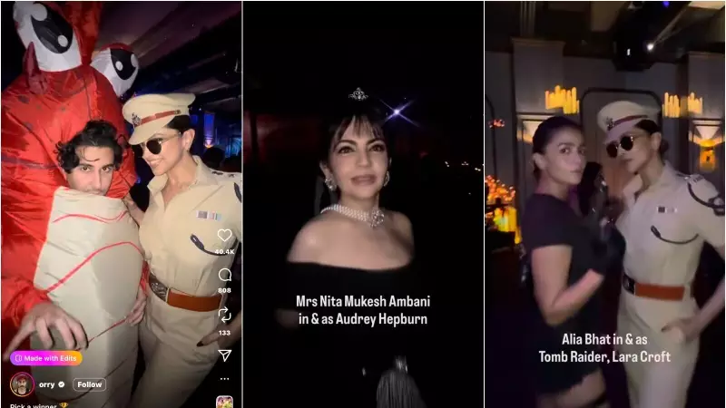 Bollywood's Halloween 2025 Spectacle: Nita Ambani as Audrey Hepburn, Alia Bhatt as Lara Croft & More Stunning Transformations