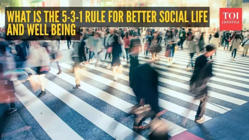 Boost Your Health with the 5-3-1 Social Connection Rule