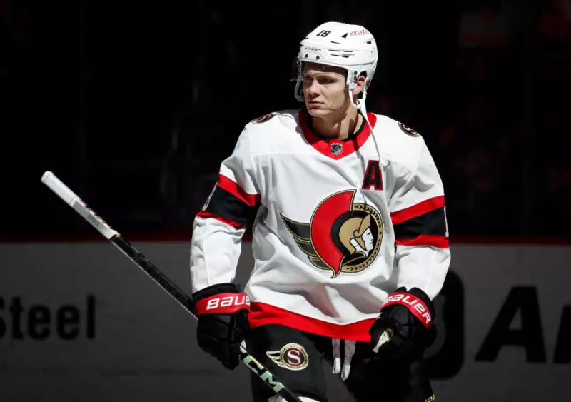 Brady Tkachuk Targets Thanksgiving Return, Boosting Senators' Playoff Hopes