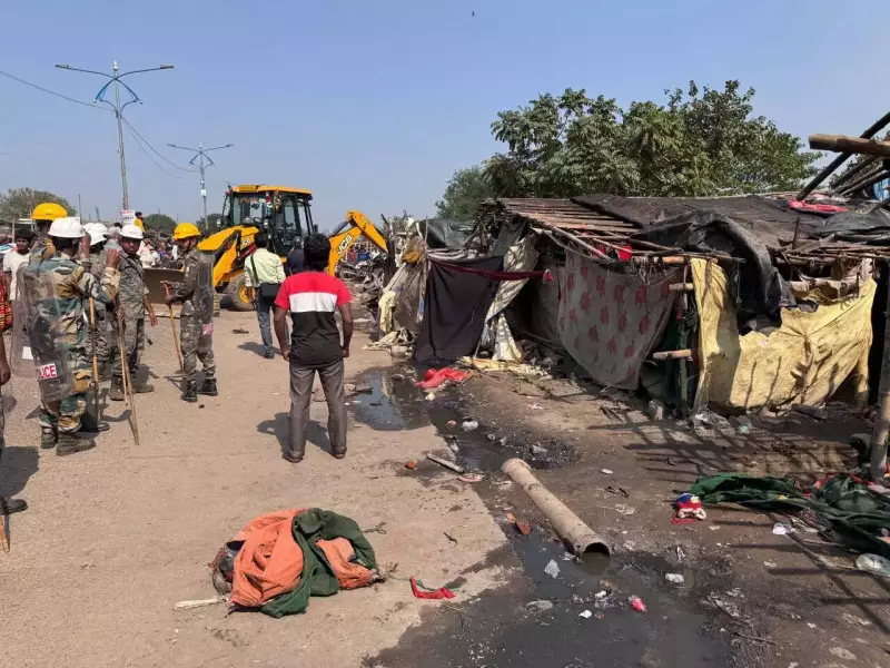 BSL Demolishes 40 Structures Near Bokaro Airport in Major Eviction Drive