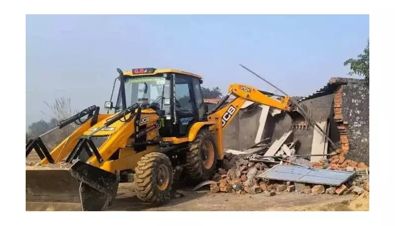 Bulldozer Drive Sparks Political Clash in Bihar: Poor Families Left Homeless