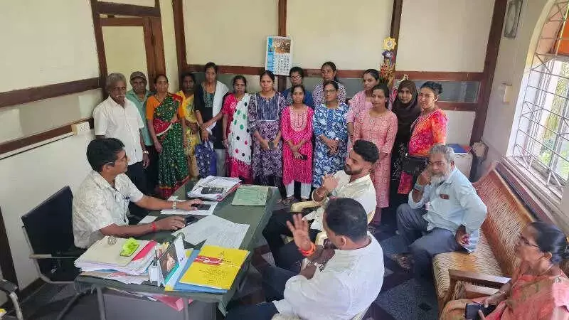 Canacona Water Crisis: Residents March to PWD Office Demanding Solution