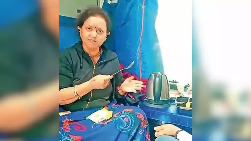 Central Railway Books Woman for Viral Train Noodle Cooking Video