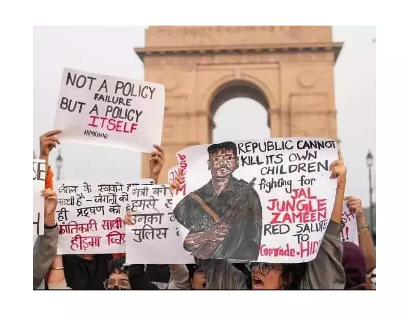 Chhattisgarh Minister Challenges Delhi Students Over Maoist Slogans