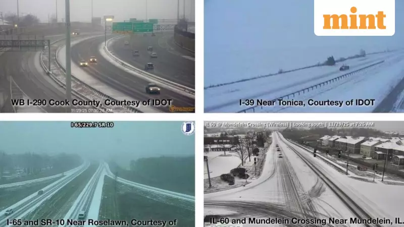 Chicago Winter Storm Warning: 656 Flights Cancelled, Hazardous Travel