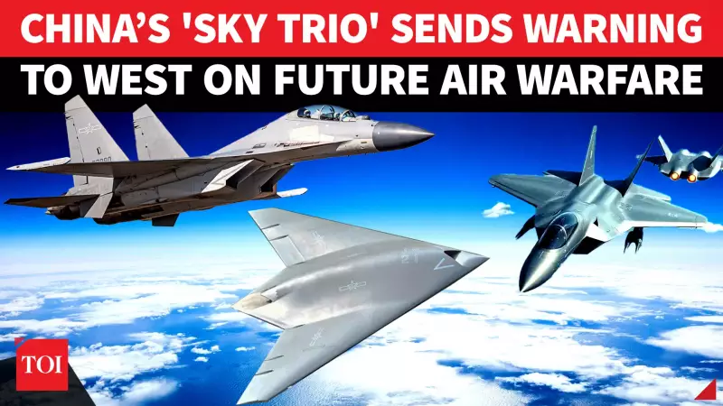 China's 'Sky Trio': J-20, GJ-11 & J-16D Redefine Air Combat