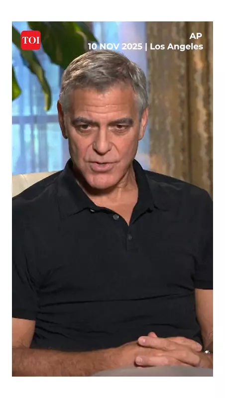 Clooney Stunned as Director Reveals 40 Years of His Career in Italian Theater