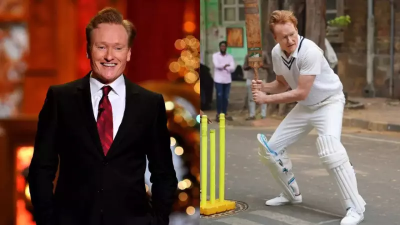 Conan O'Brien Finally Films in India: Gully Cricket & Bollywood Fun