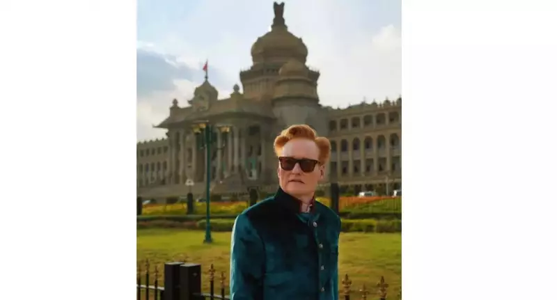 Conan O'Brien's India Tour: Vidhan Soudha Visit & Desi Adventures