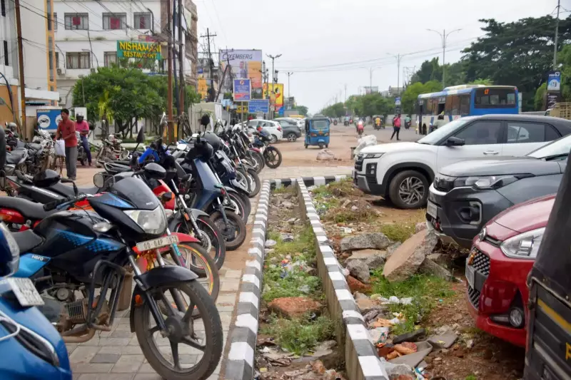 Cuttack's 3.2-km Madhupatana-Badambadi Road Becomes Traffic Nightmare