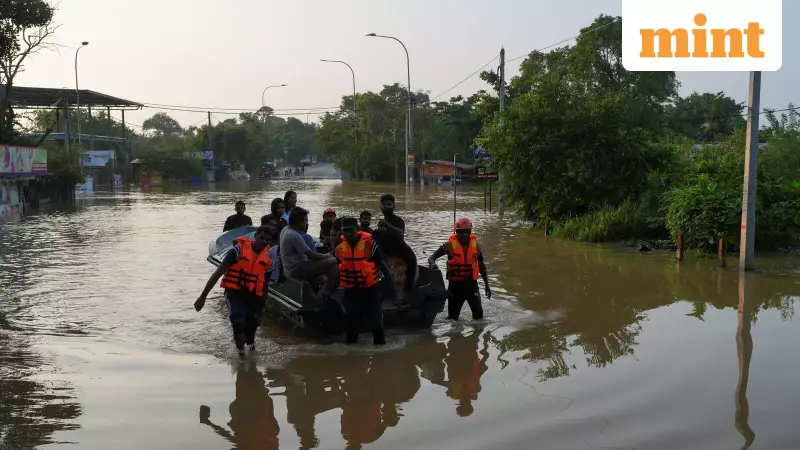 Cyclone Ditwah Kills 334 in Sri Lanka, India Leads Rescue Efforts