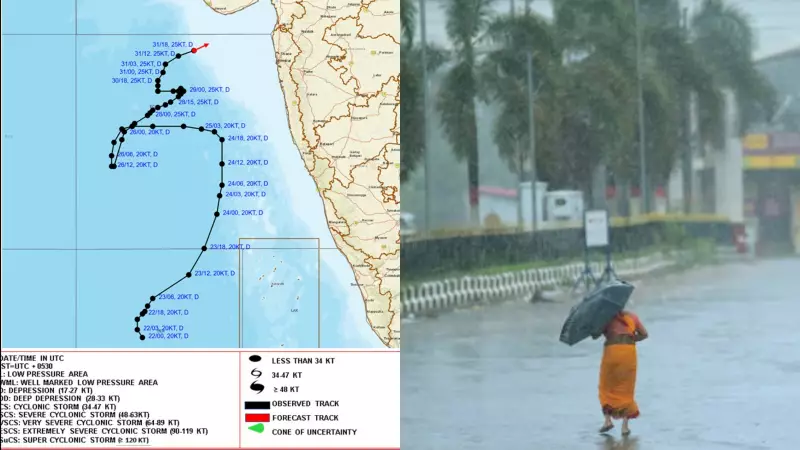 Cyclone Tej Intensifies: Red Alert Issued for Gujarat & Mumbai Coast as Heavy Rains Loom
