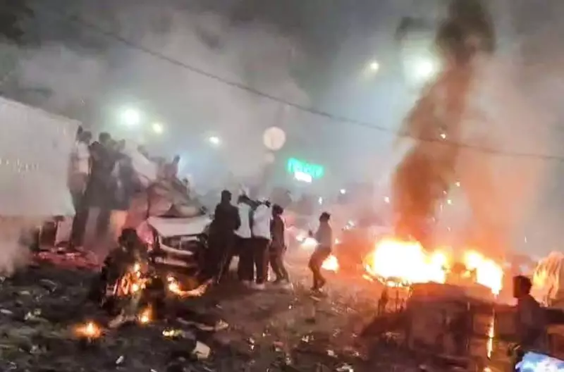 Delhi Blast Near Red Fort Metro: 8 Killed, Panic Grips Area