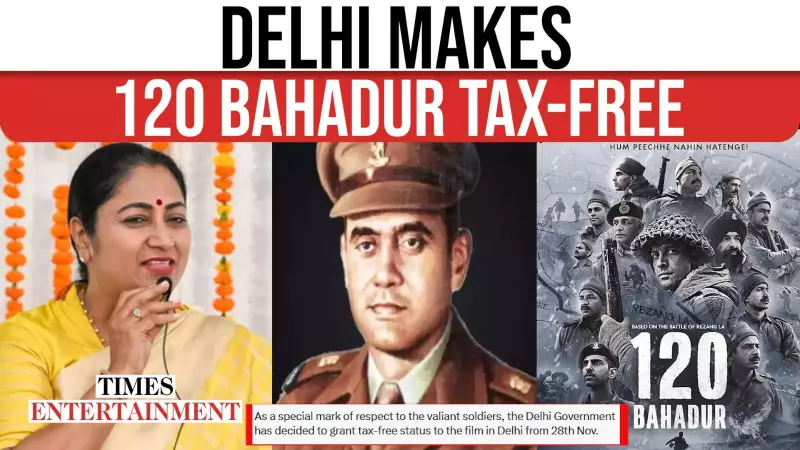 Delhi Declares Farhan Akhtar's '120 Bahadur' Tax-Free to Honor Soldiers