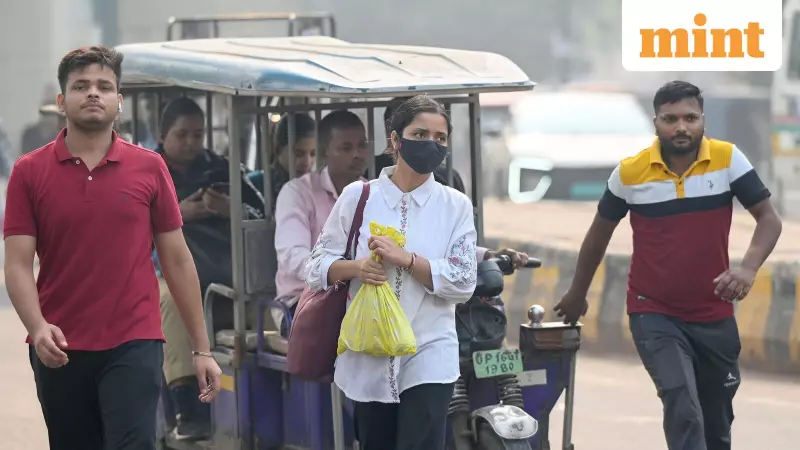 Delhi-NCR AQI Hits 391: Very Poor Air Quality Blankets Region