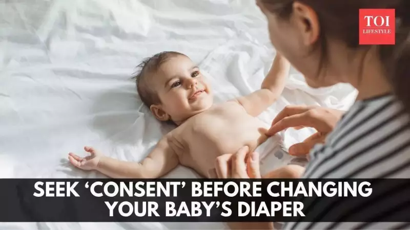 Diaper Changes Can Teach Babies About Consent, Experts Reveal