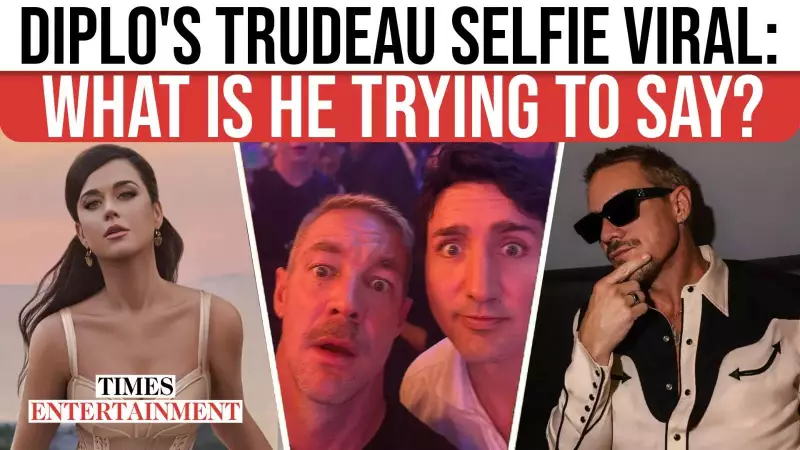 Diplo's Shocking Trudeau Selfie Goes Viral Amid Dating Rumors! Internet Can't Keep Calm