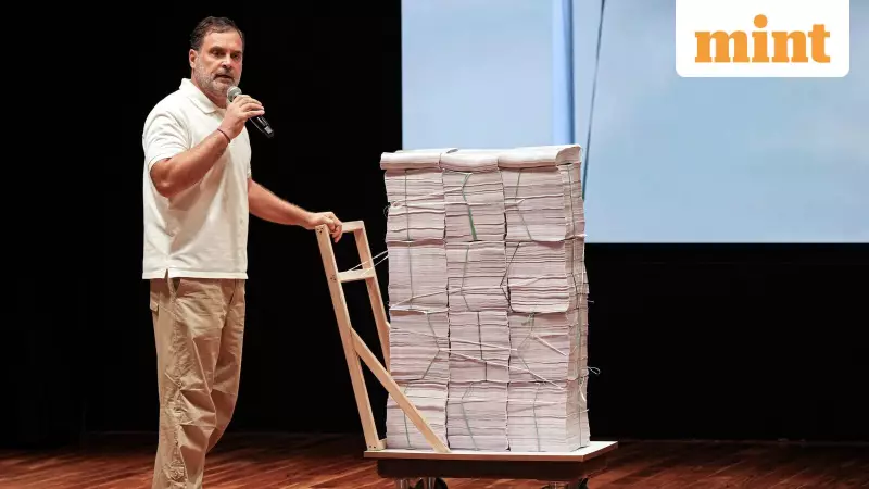 Election Commission Exposes Rahul Gandhi's Electoral Bonds Stance: Opposition in Public, Support in Practice