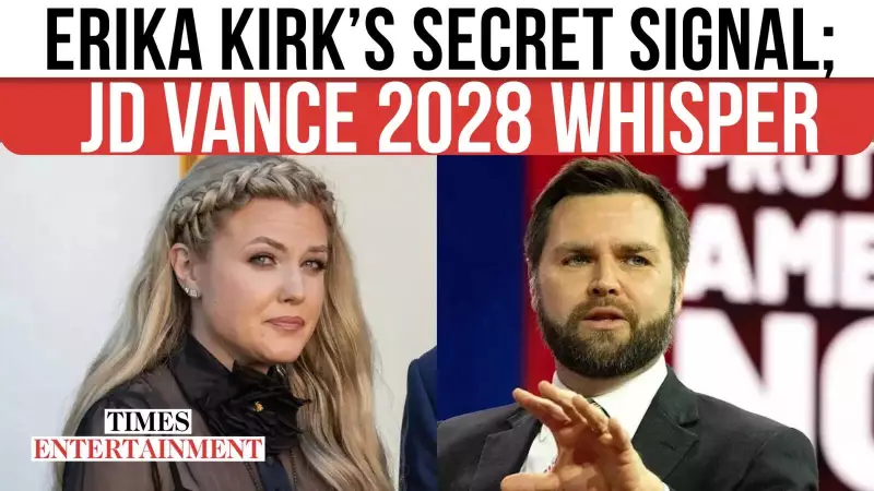 Erika Kirk Signals JD Vance 2028 Support, Sparking MAGA Power Shift Talk