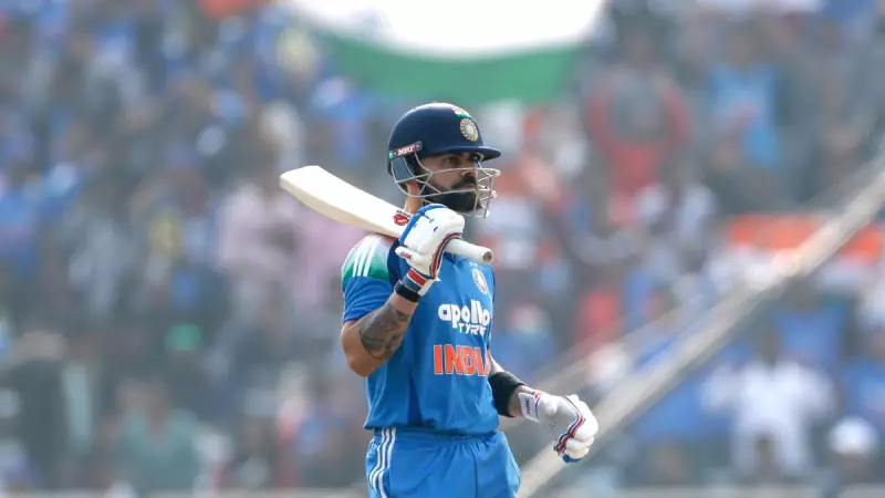 Fan Bows at Kohli's Feet After His Record 83rd ODI Century in Ranchi