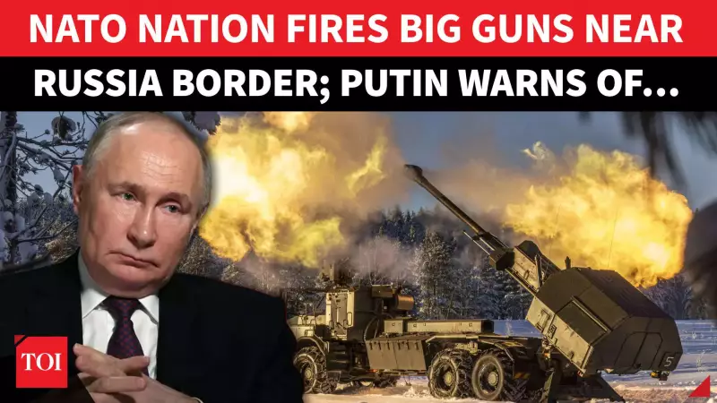 Finland Conducts Largest Winter Artillery Drills Near Russian Border