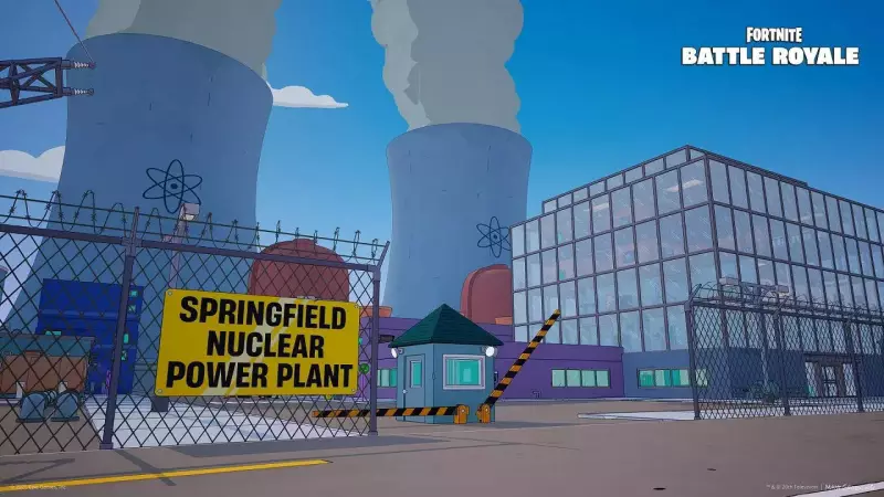 Fortnite x The Simpsons: Springfield Arrives on the Island! Explore All New Locations