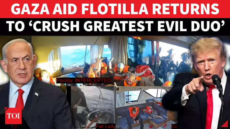 Global Sumud Flotilla Launches Largest Gaza Aid Mission, Challenges Israeli Blockade