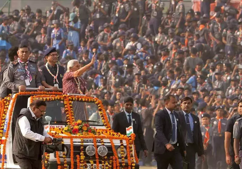 Governor Lauds 33,000 Scouts at 19th National Jamboree in Lucknow