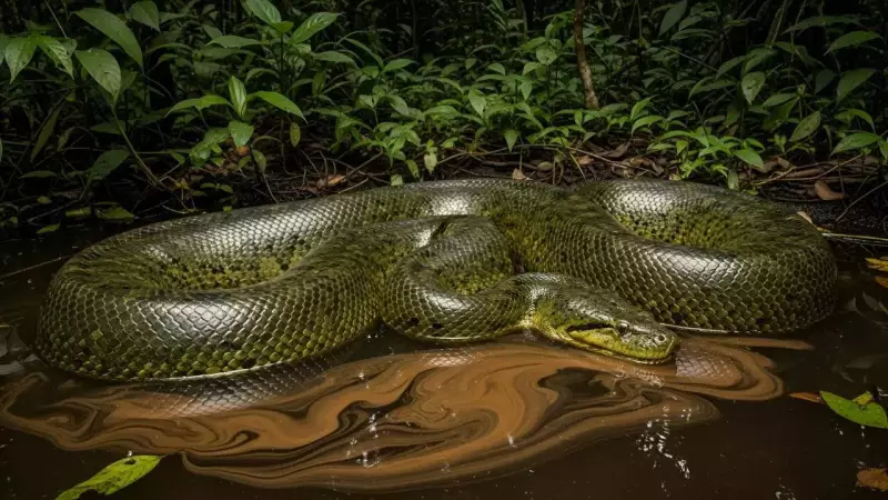 Green Anaconda's Shocking Mating Ritual: Why Females Eat Males