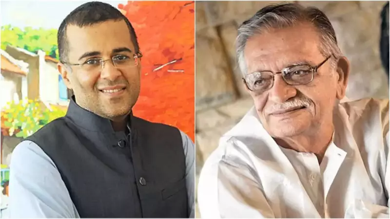Gulzar's Heartfelt Praise for Chetan Bhagat: 'I Wish I Could Write Like You' - Times of India