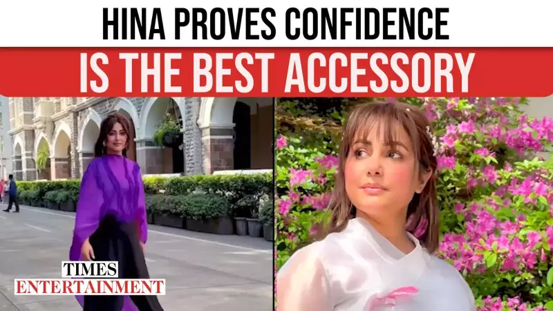 Hina Khan's Sheesha Fever Look Sets the Internet Ablaze With Confidence