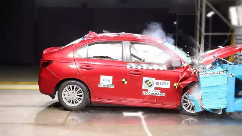Honda Amaze Scores 5-Star BNCAP Rating, Beats Rivals in Safety