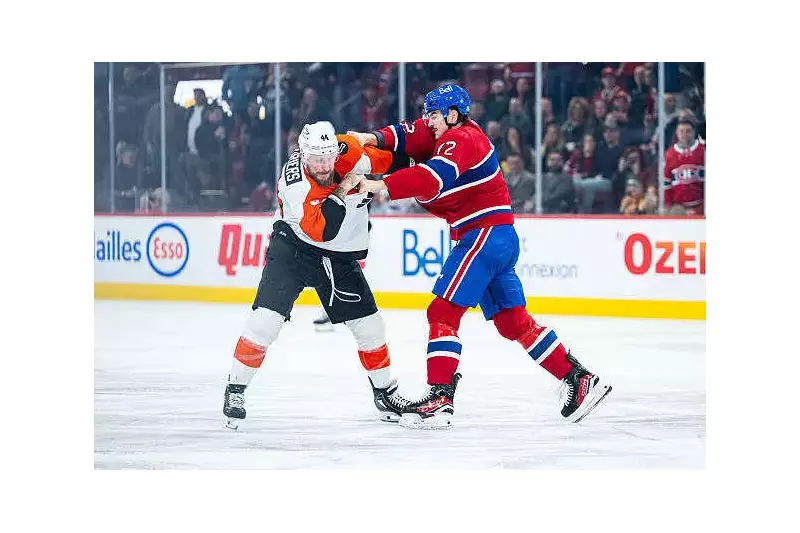 Ice Rage Erupts: Xhekaj vs Deslauriers Throw Down in Epic NHL Fight During Canadiens vs Flyers Clash