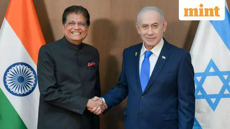 India-Israel Revive FTA Talks: $60B Trade Potential After Decade-Lull