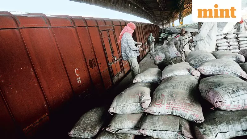 Indian Railways Launches New Bulk Cement Policy with ₹0.90/km Rate