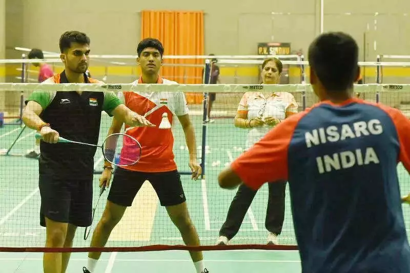India's Deaf Badminton Stars Train in Noida for Deaflympics Japan