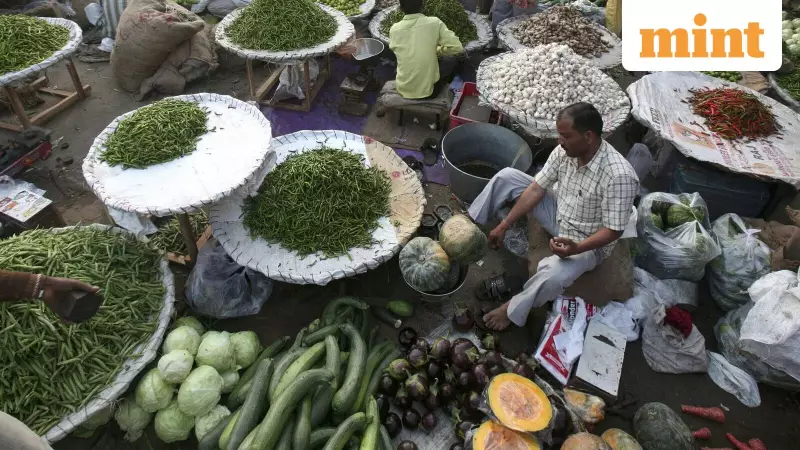 India's Inflation Hits Record Low 0.25% in October, Food Prices Plunge