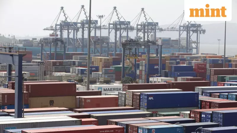 India's October Exports Drop to $34.38B Amid US Tariff Impact