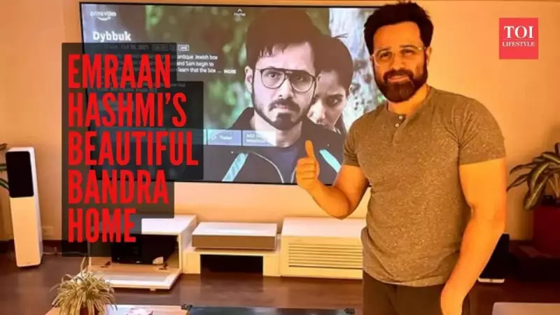 Inside Emraan Hashmi's Rs 16 Crore Minimalist Bandra Home