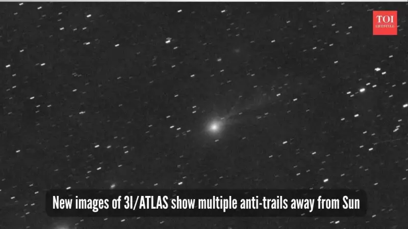 Interstellar Comet 3I/ATLAS Shows Complex Jets, Sparks Alien Tech Speculation
