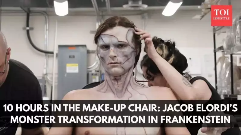 Jacob Elordi's 10-Hour Frankenstein Transformation Revealed on Netflix