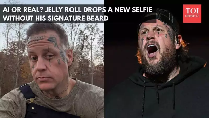 Jelly Roll Shaves Beard After Decade, Sparks AI Confusion & Fan Frenzy