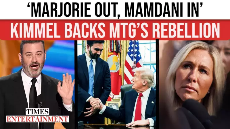 Jimmy Kimmel Roasts Trump, Praises MTG's Exit in Viral Monologue