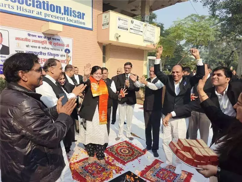 Justice Surya Kant Sworn in as 53rd CJI, Hisar Celebrates Native Son