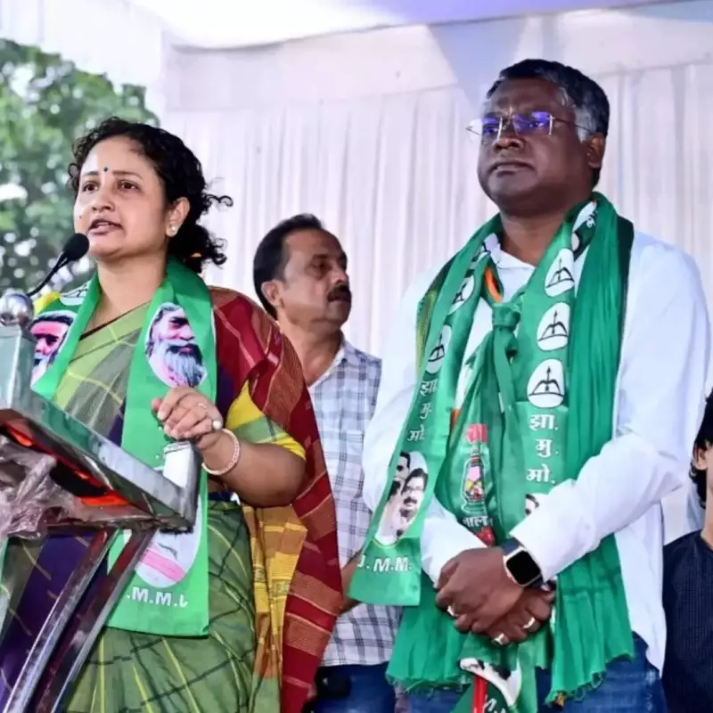 Kalpana Soren Takes Center Stage: Campaigns Vigorously for Ghatshila Bypolls
