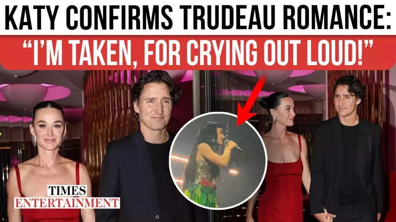 Katy Perry Drops Bombshell: Confirms Romance with Justin Trudeau After On-Stage Fan Proposal Rejection!