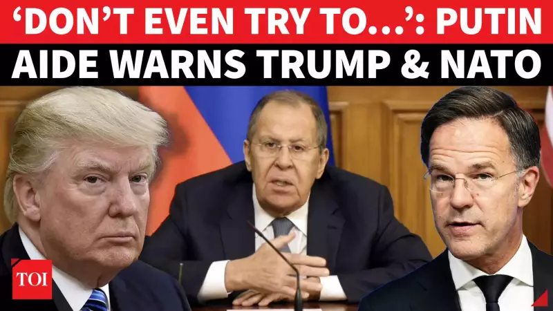 Lavrov's Warning: Russia Rejects EU Meddling in Trump's Ukraine Peace Plan