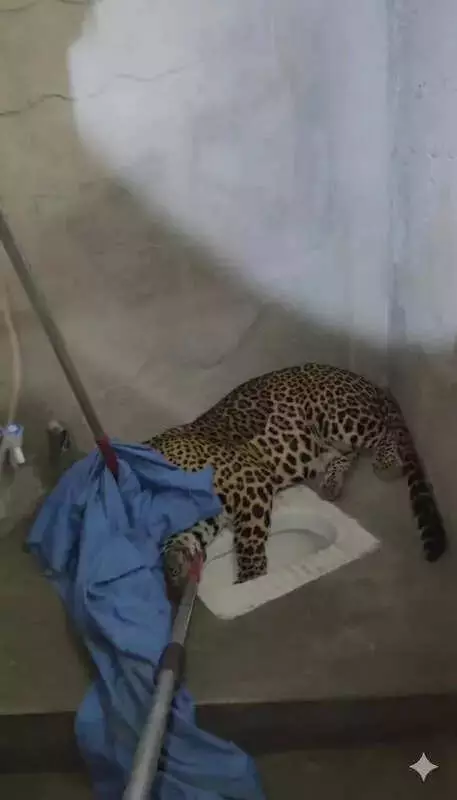 Leopard Enters Nagpur Building: 3-4 Year Old Big Cat Rescued from Bhandewadi