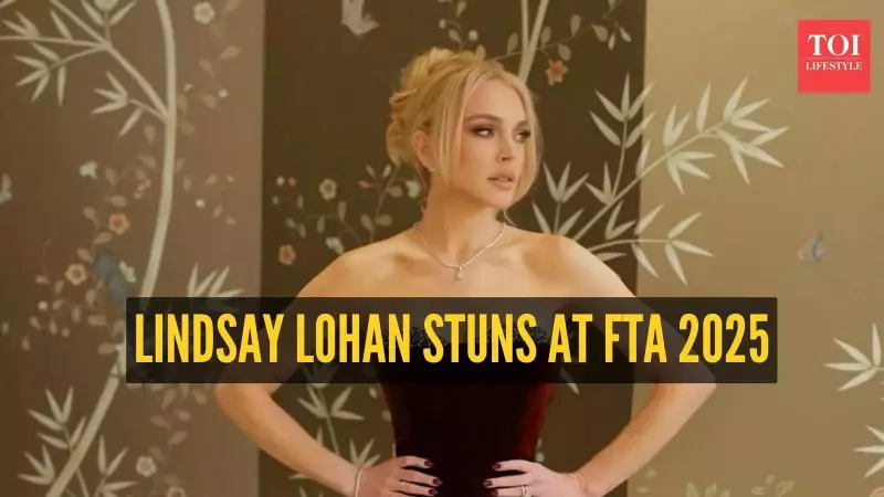 Lindsay Lohan Steals Spotlight at Fashion Trust Arabia 2025 Awards in Doha